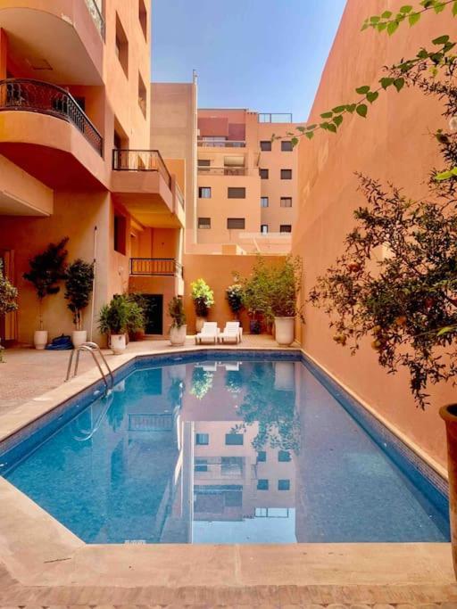 Cosy Appartement Au Coeur De Gueliz มาร์ราเกช ภายนอก รูปภาพ
