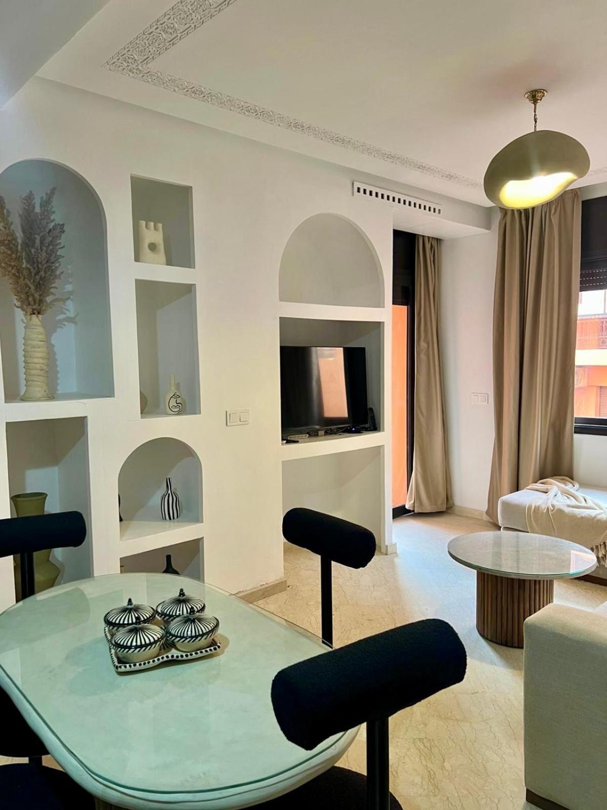 Cosy Appartement Au Coeur De Gueliz มาร์ราเกช ภายนอก รูปภาพ